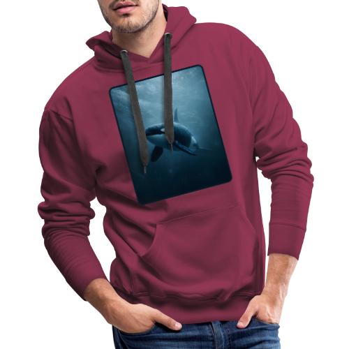 Orca Ocean Wildlife Design - Men's Premium Hoodie