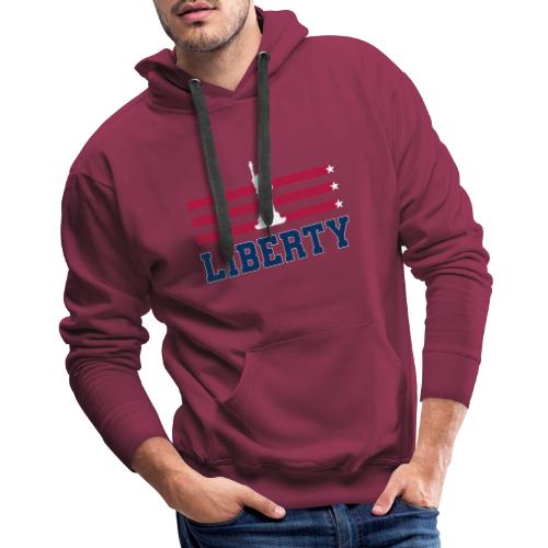 USA: Stars of Liberty - Men's Premium Hoodie