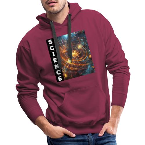Golden Core of Science - Men's Premium Hoodie