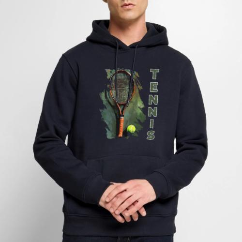 Tennis Precision Strike - Men's Premium Hoodie
