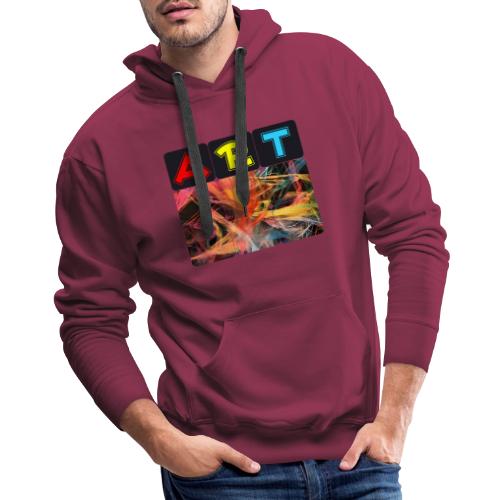 Chaotic Threads of Art - Men's Premium Hoodie