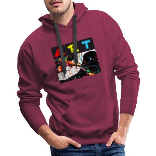 Art in Motion: Color Unleashed - Men's Premium Hoodie
