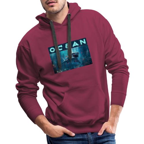 Ocean: Predator's Domain - Men's Premium Hoodie