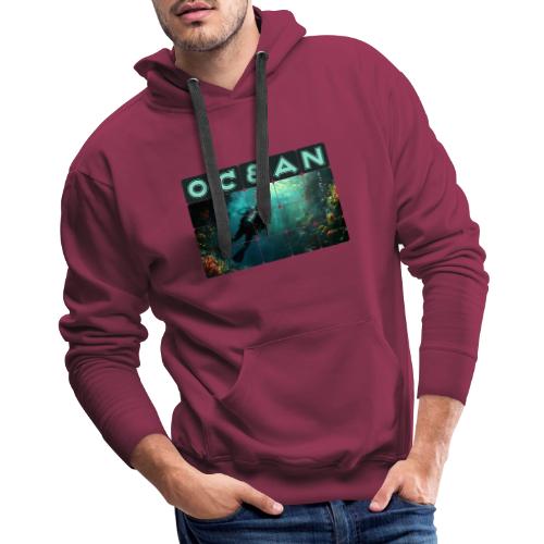 Ocean: Explorer of the Deep - Men's Premium Hoodie