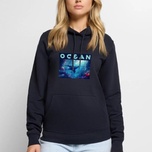 Ocean: Whale’s Path - Men's Premium Hoodie