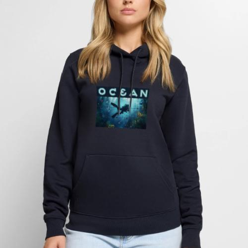 Ocean: Beneath the Blue - Men's Premium Hoodie