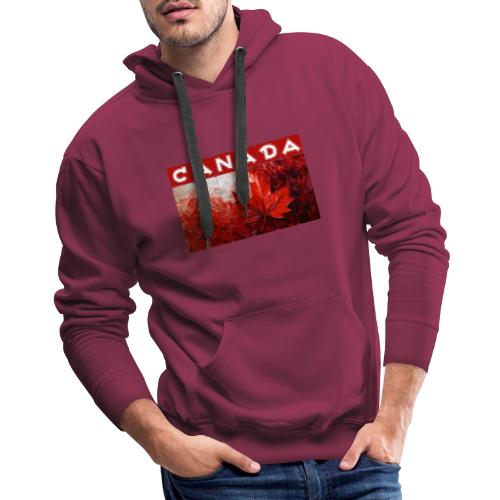 Canada Painted Pride - Men's Premium Hoodie