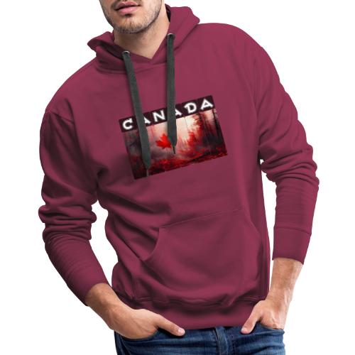 Canada Nature Vibes - Men's Premium Hoodie