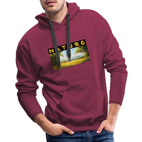 Nature: Summer Fields - Men's Premium Hoodie