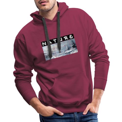 Nature: Winter Embrace - Men's Premium Hoodie