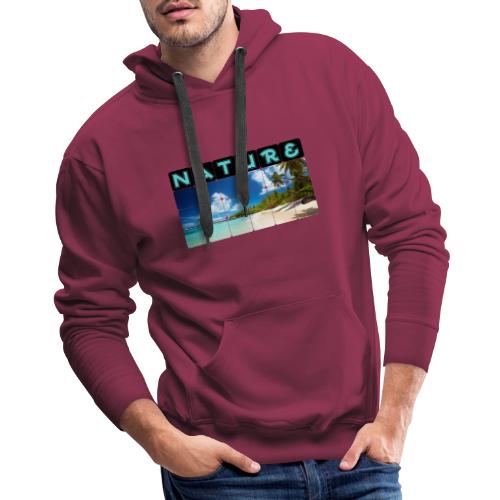 Nature: Island Bliss - Men's Premium Hoodie