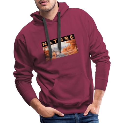 Nature: Autumn Glow - Men's Premium Hoodie