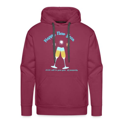 Happy New Year 2026 Prosperity Design - Men's Premium Hoodie