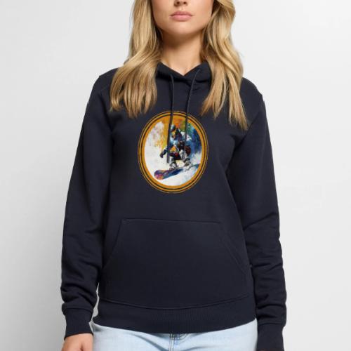 Snowboarding Dreams - Men's Premium Hoodie