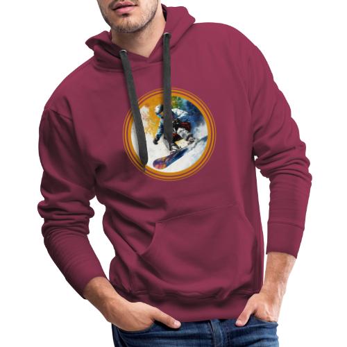 Snowboarding Dreams - Men's Premium Hoodie