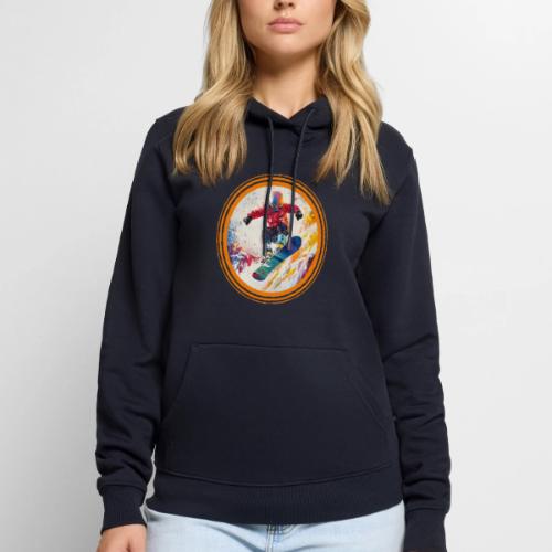 Snowboarding Horizon - Men's Premium Hoodie