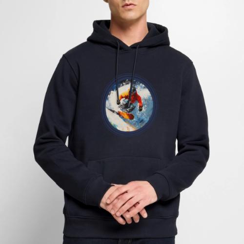 Snowboarding Rebel - Men's Premium Hoodie