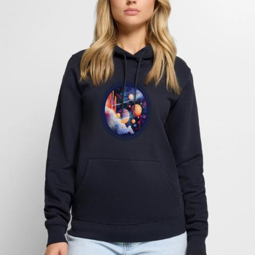 Floating Planetscape - Men's Premium Hoodie