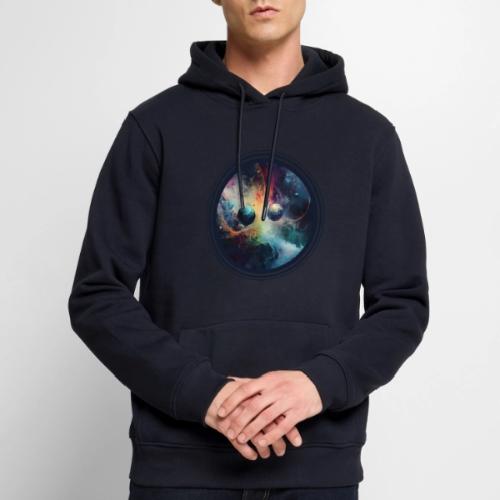 Chaotic Color Planets - Men's Premium Hoodie