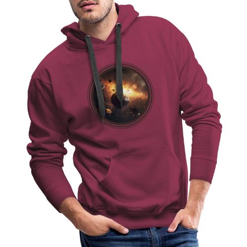 Asteroids Drift - Men's Premium Hoodie