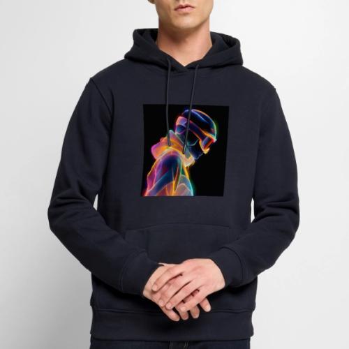 Snowboarding: Neon Gravity Ride - Men's Premium Hoodie