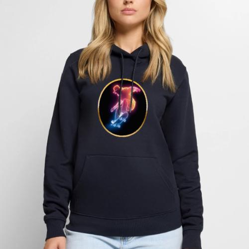 Skateboarding: Golden Trick Rider - Men's Premium Hoodie
