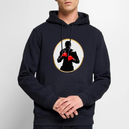 Boxing: Golden Ring Fighter - Men's Premium Hoodie