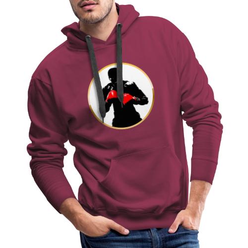 Boxing: Golden Ring Fighter - Men's Premium Hoodie