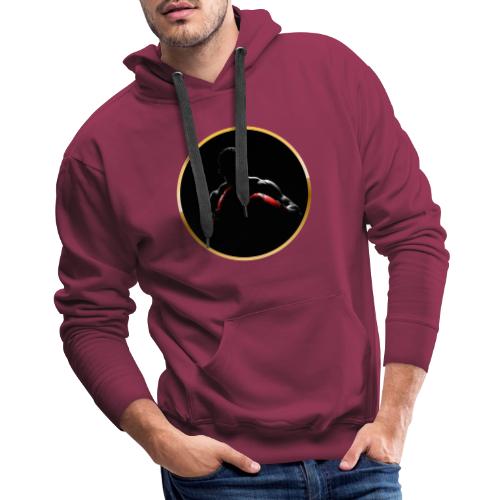 Boxing: Crimson Gloves Fighter - Men's Premium Hoodie