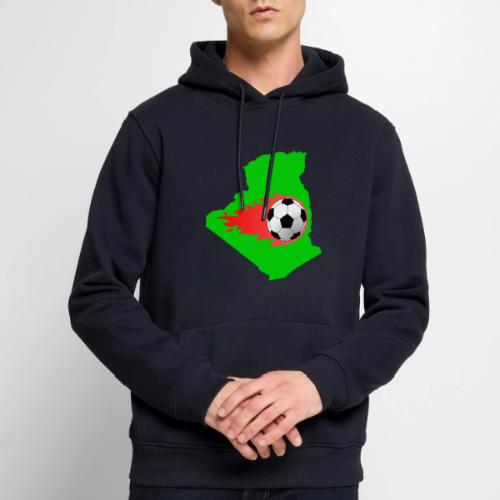 Algerian Football Fire - Men's Premium Hoodie
