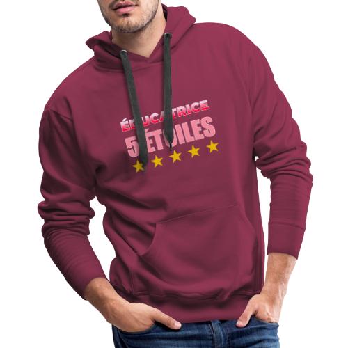 Éducatrice 5 Étoiles - Men's Premium Hoodie