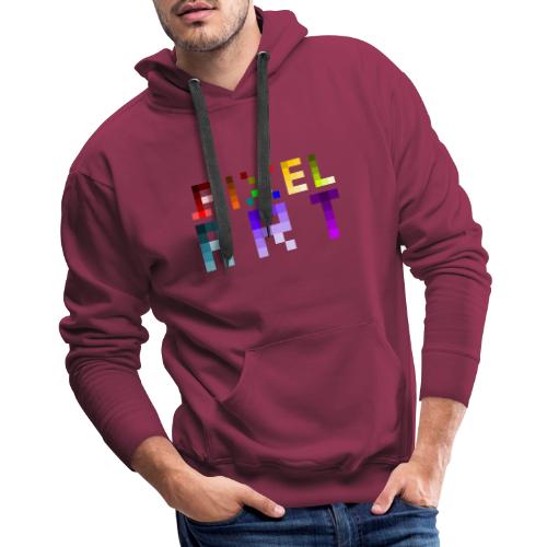 Pixel Art Spectrum - Men's Premium Hoodie