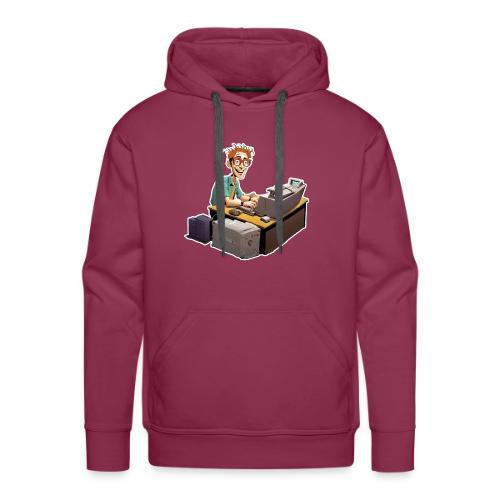 Hard At Work - Men's Premium Hoodie