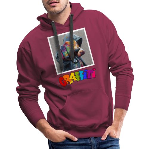 Graffiti: Urban Expression - Men's Premium Hoodie