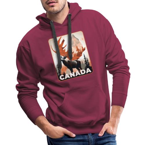 Canada Wild Spirit - Men's Premium Hoodie