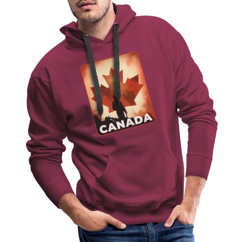 Canada Stands Tall - Men's Premium Hoodie
