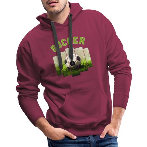 Soccer Focus - Men's Premium Hoodie