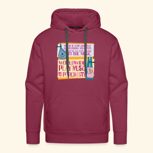 Play Music on the Porch Day 2023 - Men's Premium Hoodie