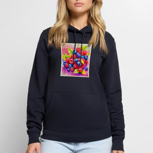 Colorful Berry Feast - Men's Premium Hoodie
