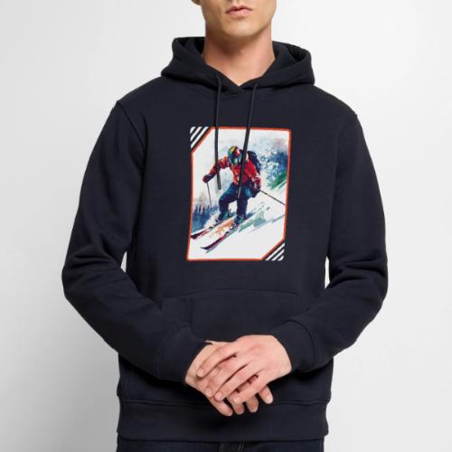 Skiing is Life - Men's Premium Hoodie