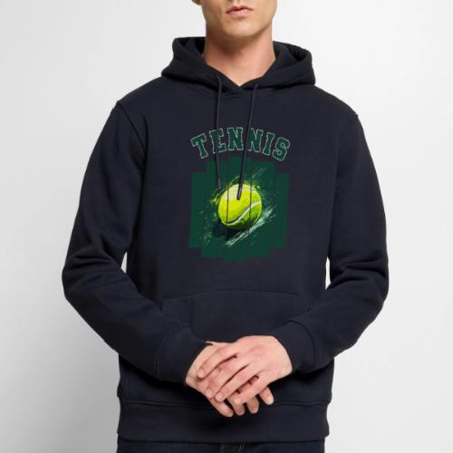 Tennis Motion - Men's Premium Hoodie