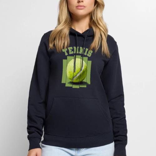 Tennis Minimal - Men's Premium Hoodie