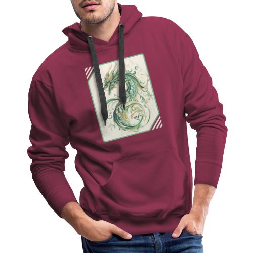Brush of the Dragon - Men's Premium Hoodie
