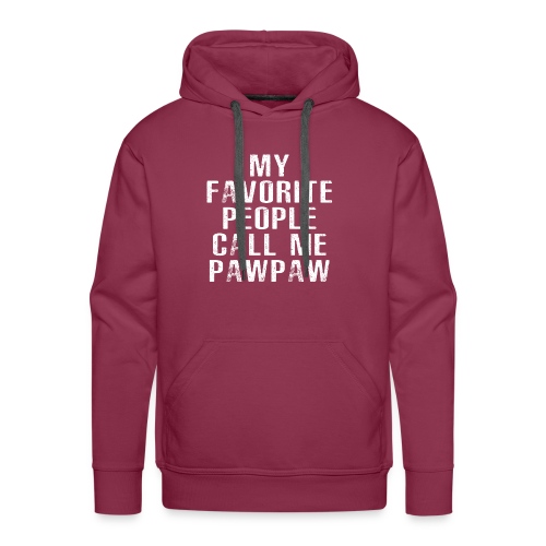My Favorite People Called me PawPaw - Men's Premium Hoodie