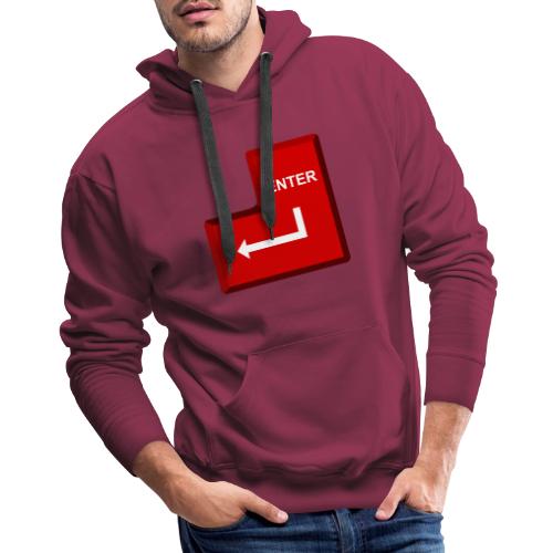 Just Press Enter - Men's Premium Hoodie