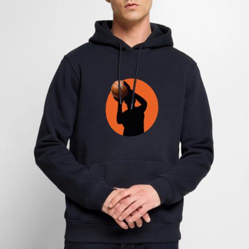 Basketball: Focused Precision - Men's Premium Hoodie