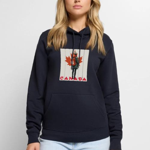 Canada: Proud Canadian Woman - Men's Premium Hoodie