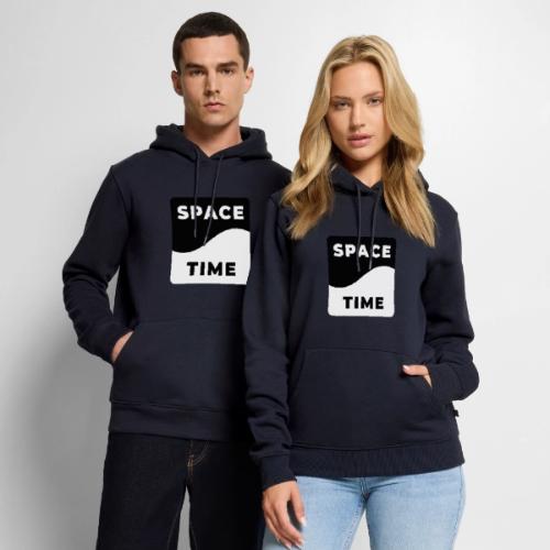 Space-time: Warped Reality - Men's Premium Hoodie