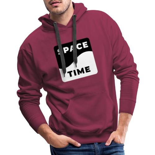 Space-time: Warped Reality - Men's Premium Hoodie
