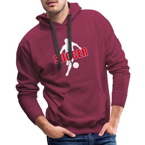 Power Kick Soccer - Men's Premium Hoodie